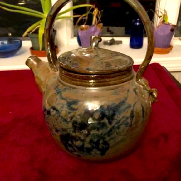 Kitchen Pottery Tea Kettle Poshmark